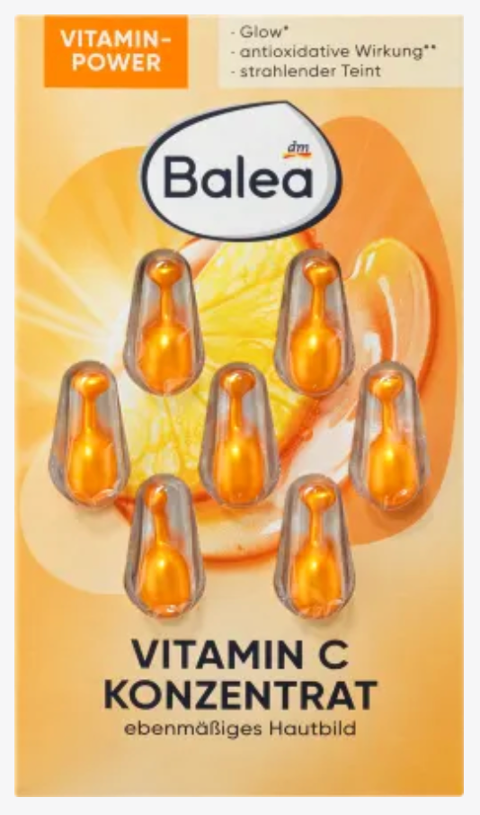 Balea Konzentrat Vitamin C, 7 St / Concentrado de vitamina C, 7 unidades