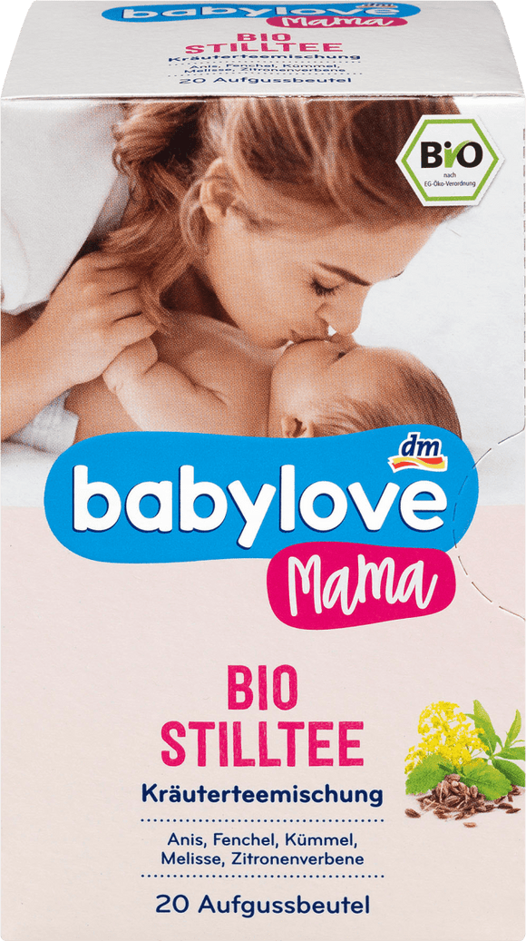 Babylove mama Stilltee Kräutermischung (20 Beutel), 40 g / Té orgánico de lactancia materna