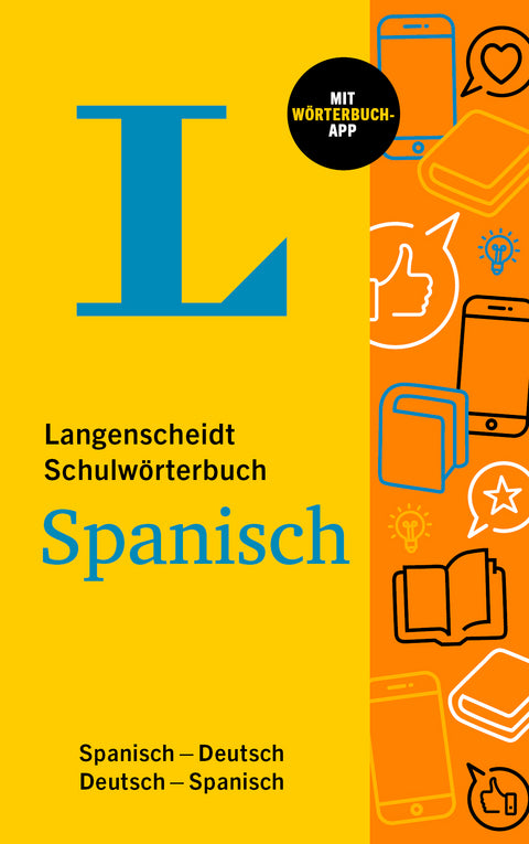 Langenscheidt Schulwörterbuch Spanisch / Diccionario alemán