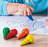 Pelikan Wachsmalmäuse 6 Farben / Crayones de cera con forma de ratón 6 colores
