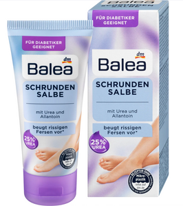 Balea Fußcreme Schrundensalbe 25% Urea, 50 ml / Crema para pies, piel agrietada 25% urea, 50 ml