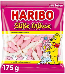 Haribo Süsse Mäuse 175 G