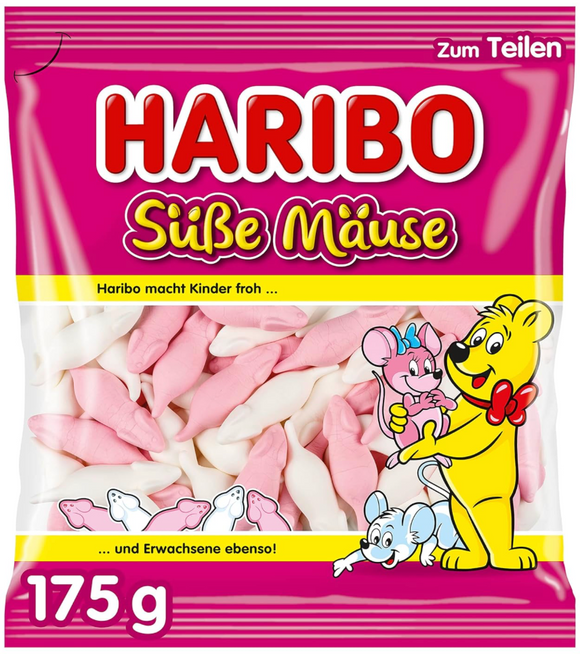 Haribo Süsse Mäuse 175 G