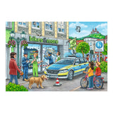 Ravensburger - Puzzle Operación policial - 2x24, 4+