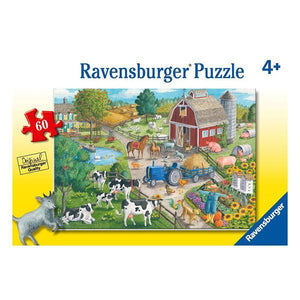 Ravensburger - Puzzle Vida en el rancho - 60 piezas, 4+