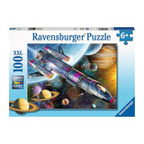 Ravensburger - Puzzle XXL Misión en el espacio - 100 piezas, 6 años +