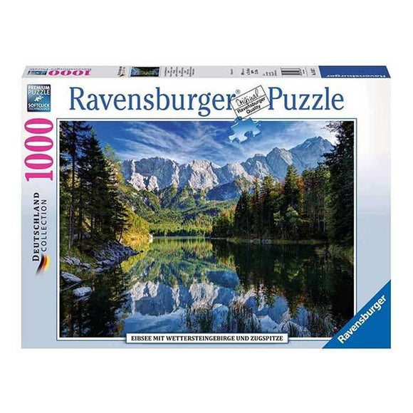 Ravensburger - Puzzle Lago Eib, Alemania - 1000 piezas