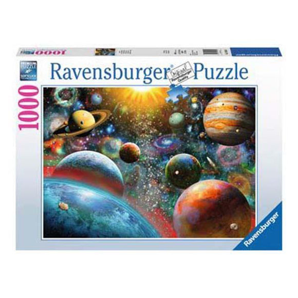 Ravensburger - Puzzle Planetas - 1000 piezas, 14 años +
