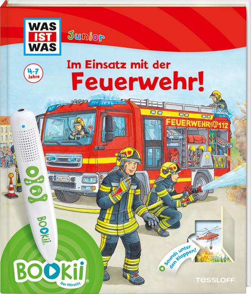 BOOKii WAS IST WAS Junior Im Einsatz mit der Feuerwehr! 4-7 Jahr(e)