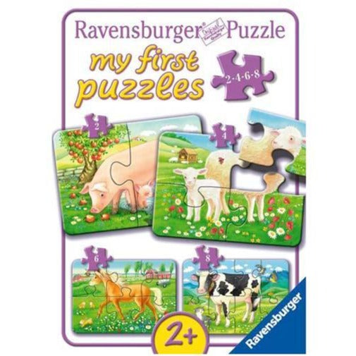 Ravensburger - Mi primer puzzle - Animales favoritos, 2+