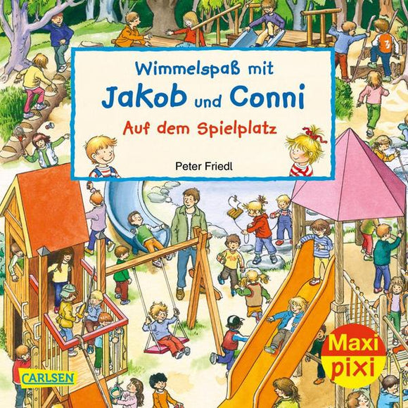 MAXI PIXI - Wimmelspaß mit Jakob und Conni: Auf dem Spielplatz - 3 - 7 Jahr(e)