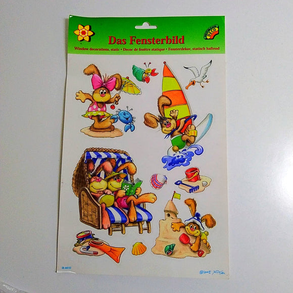 Oster Fensterbild, statisch haftend