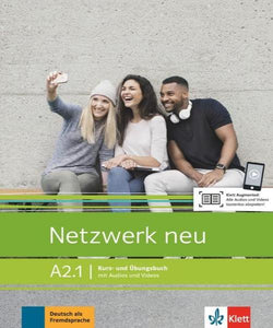 Klett Netzwerk neu A2.1 Kurs- und Übungsbuch mit Audios und Videos