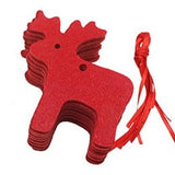 5x Colgantes de fieltro para navidad  / 5x Hängedeko Weihnachten aus Filz