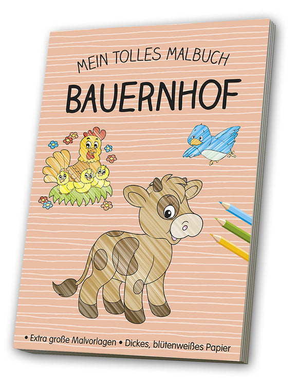 Mein tolles Malbuch Bauernhof