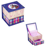 Pequeño joyero con caballo - espejo y cajoncito - para Amigos de los Caballos