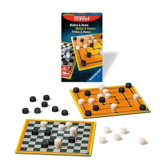 Ravensburger - Molino & Damas / Mühle und Dame 8+