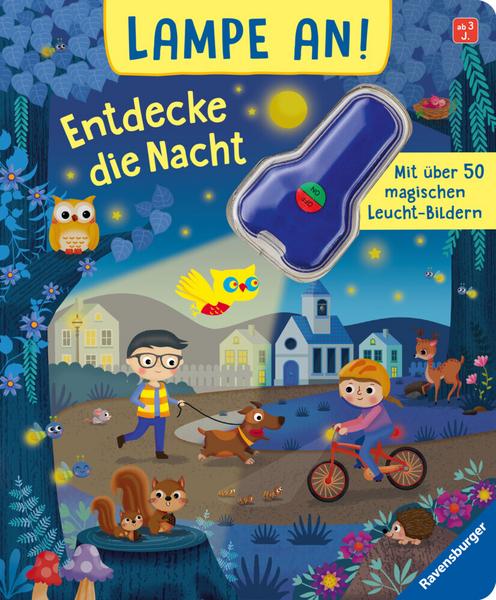 Ravensburger - Lampe an! Entdecke die Nacht 3+