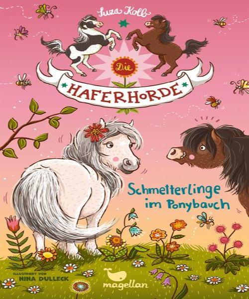 Schmetterlinge im Ponybauch / Die Haferhorde - Gebrauchte Bücher (Zustand: Wie Neu)