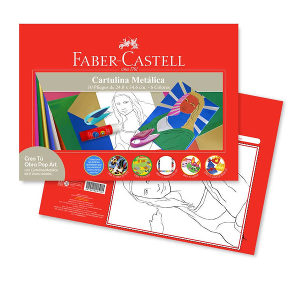 Faber Castell - Estuche Cartulina Metalica