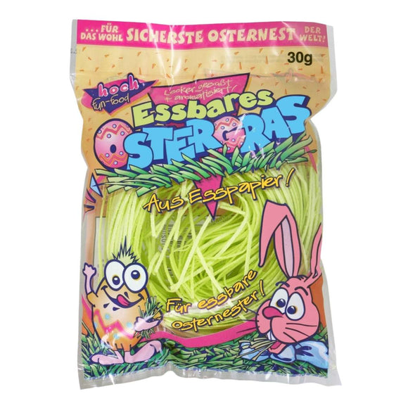 Essbares Ostergras, sortiert / Pasto de papel comestible