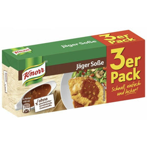 Knorr Jäger Sauce 3er Pack / Salsa Pack 3