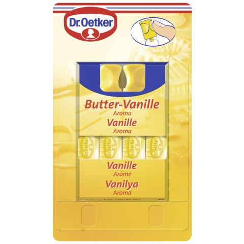 Dr. Oetker Butter Vanille Aroma 4x / Aroma, Vainilla-Mantequilla 4