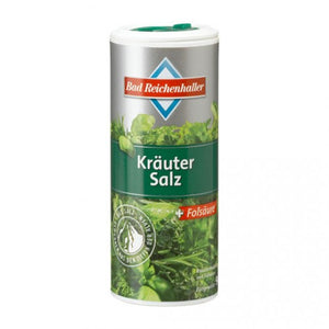 Bad Reichenhaller, Kräuter Salz + Folsäure, 90 g /  Sal de hierbas + ácido fólico