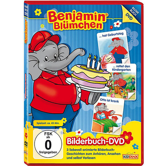 Benjamin Blümchen - Bilderbuch-DVD (Zustand: sehr gut)