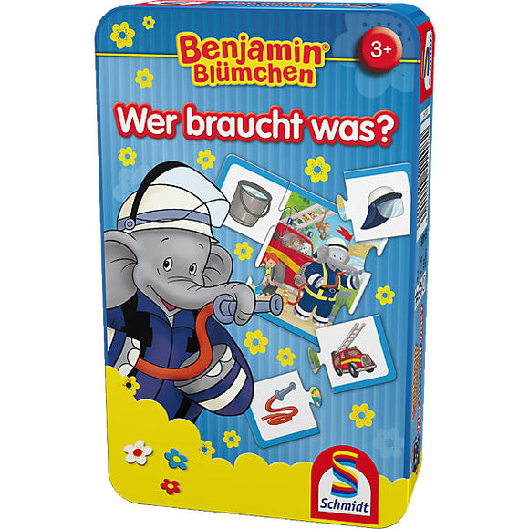 Schmidt Spiele – Benjamin Blümchen - Wer braucht was? 3+
