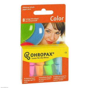 Ohropax Ohrstöpsel Color, 8 Stck