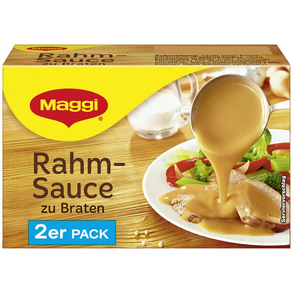 Maggi Rahmsauce zu Braten 2er Pack / Salsa de crema para asar