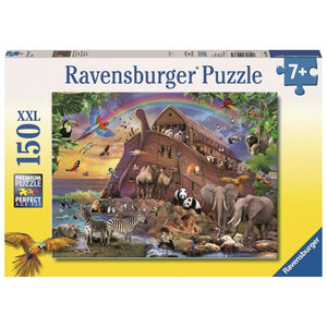 Ravensburger - Puzzle 150 Teile - Unterwegs mit der Arche / Puzzle XXL El arca de Noé - 150 piezas, 7 - 10 años
