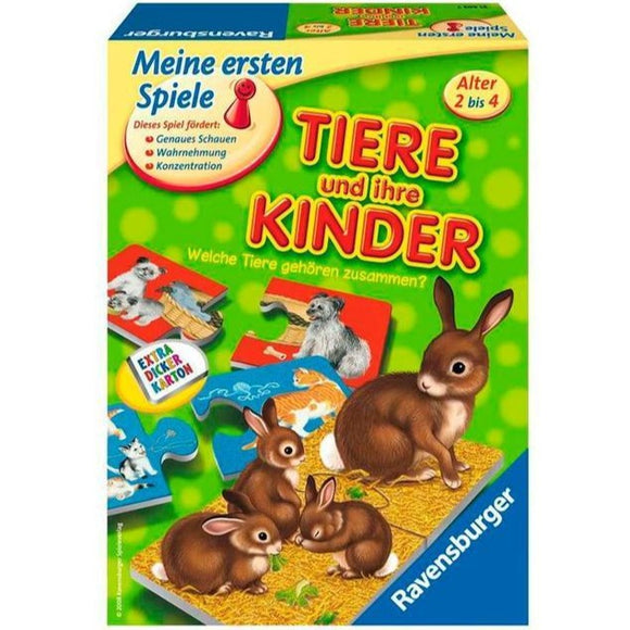 Ravensbuger - Tiere und ihre Kinder 2+