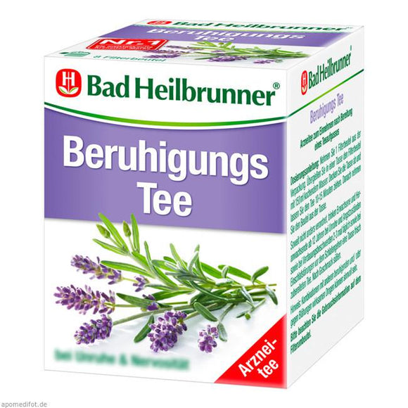 Bad Heilbrunner Arnzei-Tee, Beruhigungs-Tee mit Lavendel (8x1g)