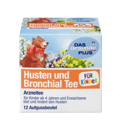 Mivolis Husten und Bronchial Tee für Kinder / Infusión contra la tos, para niños