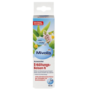 Mivolis Erkältungs-Balsam N, 75 ml /  Crema para el pecho contra resfrío