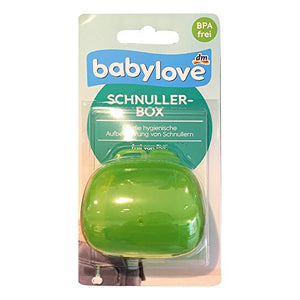 babylove Schnullerbox mint, 1 St / Cajita para chupete, Esterilización de chupetes microondas
