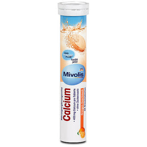 Mivolis Brausetabletten Calcium 20 St / Tabletas efervescentes calcio