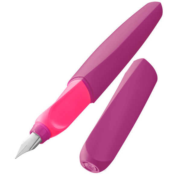 Pelikan Twist Füllhalter, Neon Pink Rosa / PLUMA Estilográfica TWIST NEON FUCSIA