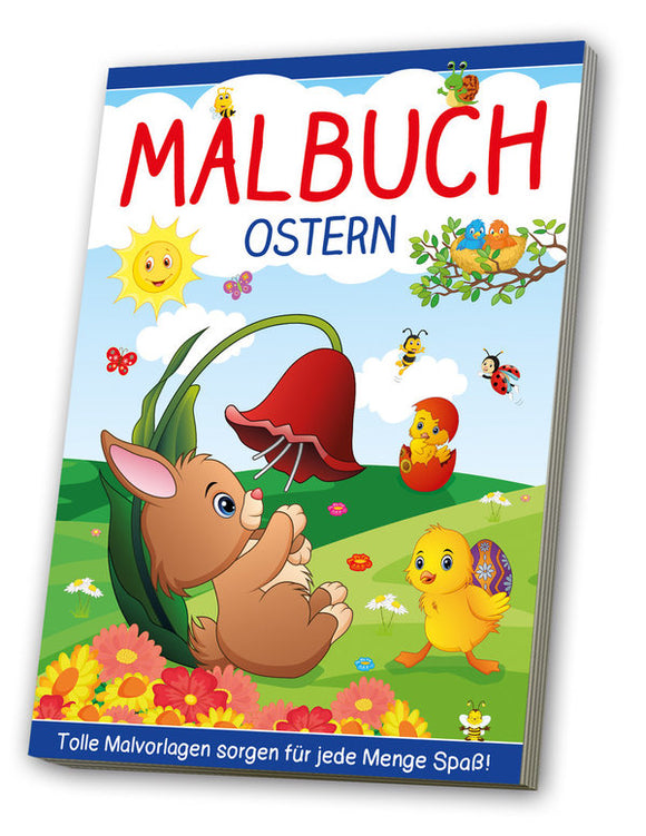 Malbuch Ostern, ab 3 Jahren
