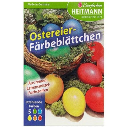 Heitmann Ostereier-Färbeblättchen / Colores para huevos de pascua