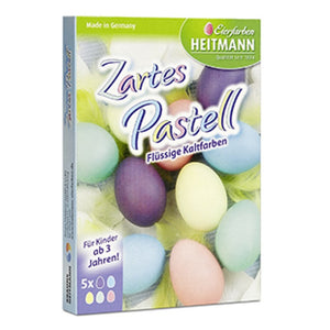 Eierfarben Zartes Pastell