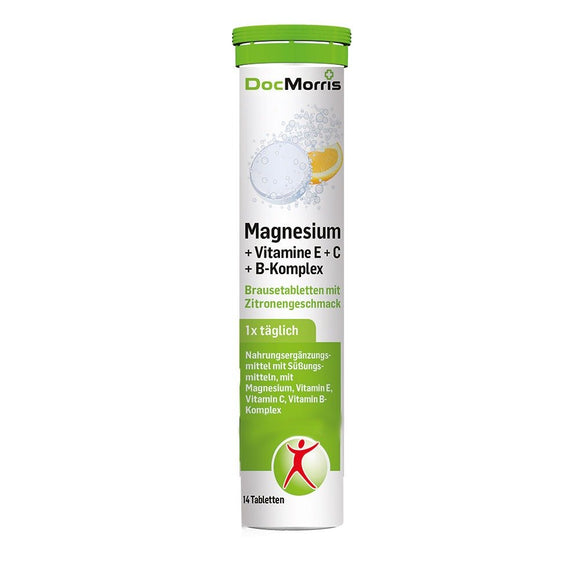 DocMorris Magnesium Brausetabletten 14er / Tabletas efervescentes de magnesio
