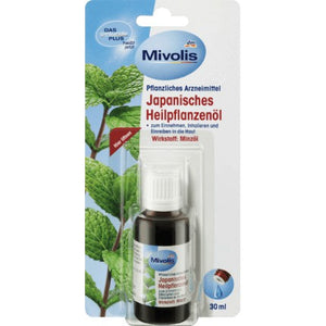 Mivolis Japanisches Heilpflanzenöl, 30 ml / Aceite japonesa - 100% Aceite esencial de menta