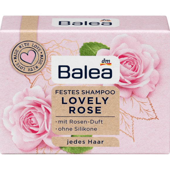 Balea - Festes Shampoo Lovely Rose / Shampoo en barra, rosas, 60 g