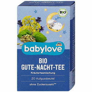 babylove Bio Gute-Nacht-Tee / Té orgánico antes de dormir para bebes