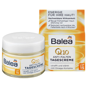 Balea Q10 Anti-Falten Tagescreme / Crema de día antiarrugas Balea Q10