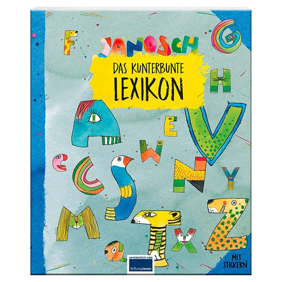 Janosch - Das kunterbunte Lexikon - Mit Stickern