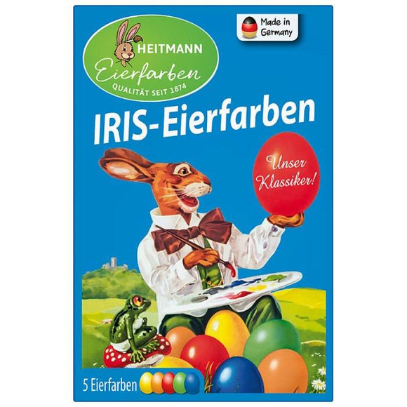Heitmann Iris-Eierfarben 5 Farben / Colorante para huevos
